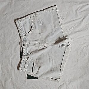 Wild Fable Women's Size 14 Super-High Rise Cut-Off Light Wash Jean Shorts New